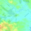 Safando topographic map, elevation, terrain