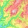 Hohenreuth topographic map, elevation, terrain