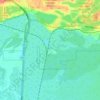 Matanuska topographic map, elevation, terrain