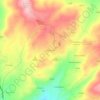 Vilariño Frío topographic map, elevation, terrain