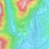 Traversagno topographic map, elevation, terrain