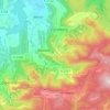 Altenhau topographic map, elevation, terrain