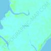 Praia do Japo topographic map, elevation, terrain
