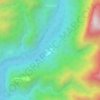Zapaliang topographic map, elevation, terrain