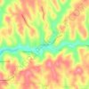 Petersburgh topographic map, elevation, terrain