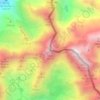 Pic de Sotllo topographic map, elevation, terrain