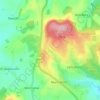 King's Thorn topographic map, elevation, terrain