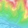 Alpe Lut topographic map, elevation, terrain