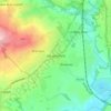Meadowfield topographic map, elevation, terrain