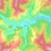 Rupa topographic map, elevation, terrain