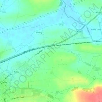 Spittal Rigg topographic map, elevation, terrain