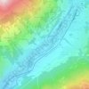 Saint-Blaise topographic map, elevation, terrain