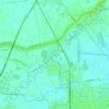 Granzette topographic map, elevation, terrain