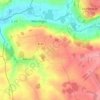 Hochecourt topographic map, elevation, terrain