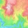 Combriaux topographic map, elevation, terrain
