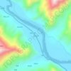 武候村 topographic map, elevation, terrain