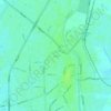 Al Karamah topographic map, elevation, terrain