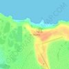 Fort Churchill topographic map, elevation, terrain