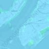 Punta Sabbioni topographic map, elevation, terrain