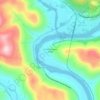 Linha Fernando Abott topographic map, elevation, terrain