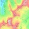 Pic de Monestero topographic map, elevation, terrain