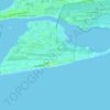 Perdido Key topographic map, elevation, terrain