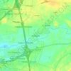 Nordanå topographic map, elevation, terrain