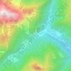 Ciolos topographic map, elevation, terrain
