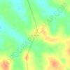 Nambia topographic map, elevation, terrain