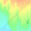 Maniototo Plain topographic map, elevation, terrain