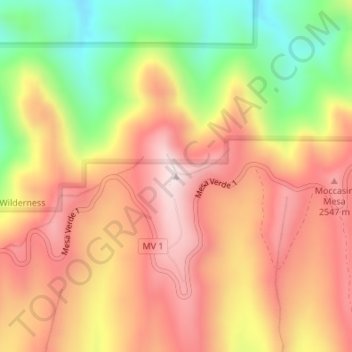 Park Point topographic map, elevation, terrain
