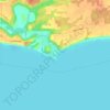 Port Bruce topographic map, elevation, terrain