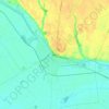 Kula topographic map, elevation, terrain