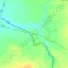 Madouba topographic map, elevation, terrain