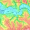 Stein topographic map, elevation, terrain