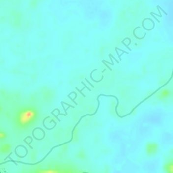 Norosí topographic map, elevation, terrain