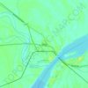 Bhairab topographic map, elevation, terrain