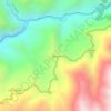 Shindol topographic map, elevation, terrain