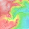 el Portalet topographic map, elevation, terrain