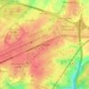 Ransart topographic map, elevation, terrain