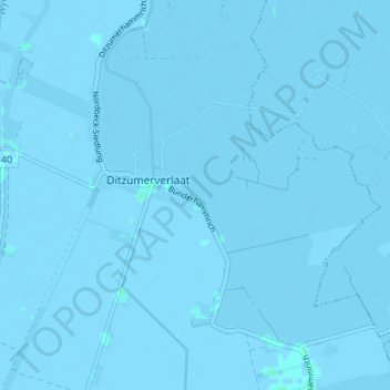Bunderhammrich topographic map, elevation, terrain