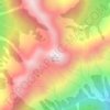 Mount Murray topographic map, elevation, terrain