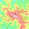Cornélio Procópio topographic map, elevation, terrain