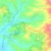San Luigi topographic map, elevation, terrain