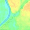Upchurch Lake Dam topographic map, elevation, terrain