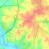 Green Acres topographic map, elevation, terrain