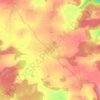 Tigerfeld topographic map, elevation, terrain