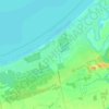 Springhurst Beach topographic map, elevation, terrain