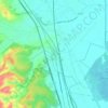 Tre Berte topographic map, elevation, terrain
