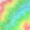 Piane topographic map, elevation, terrain